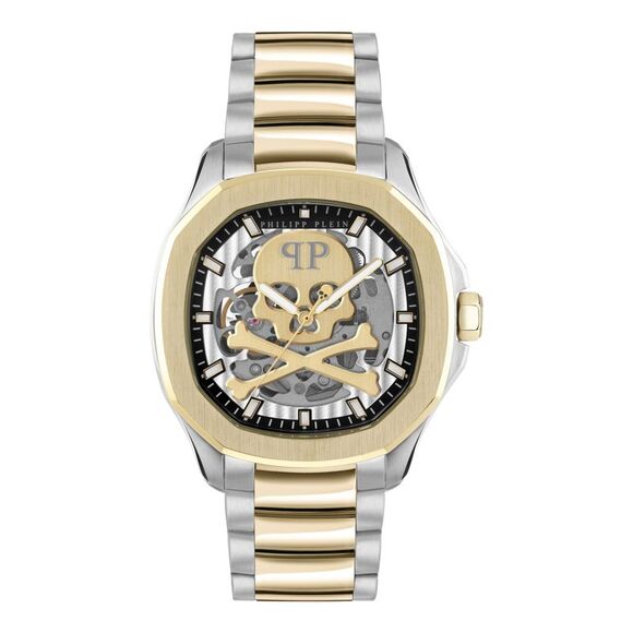 Philipp Plein  $keleton $pectre Automatic Watch Two Tone Mens - Picture 1 of 6